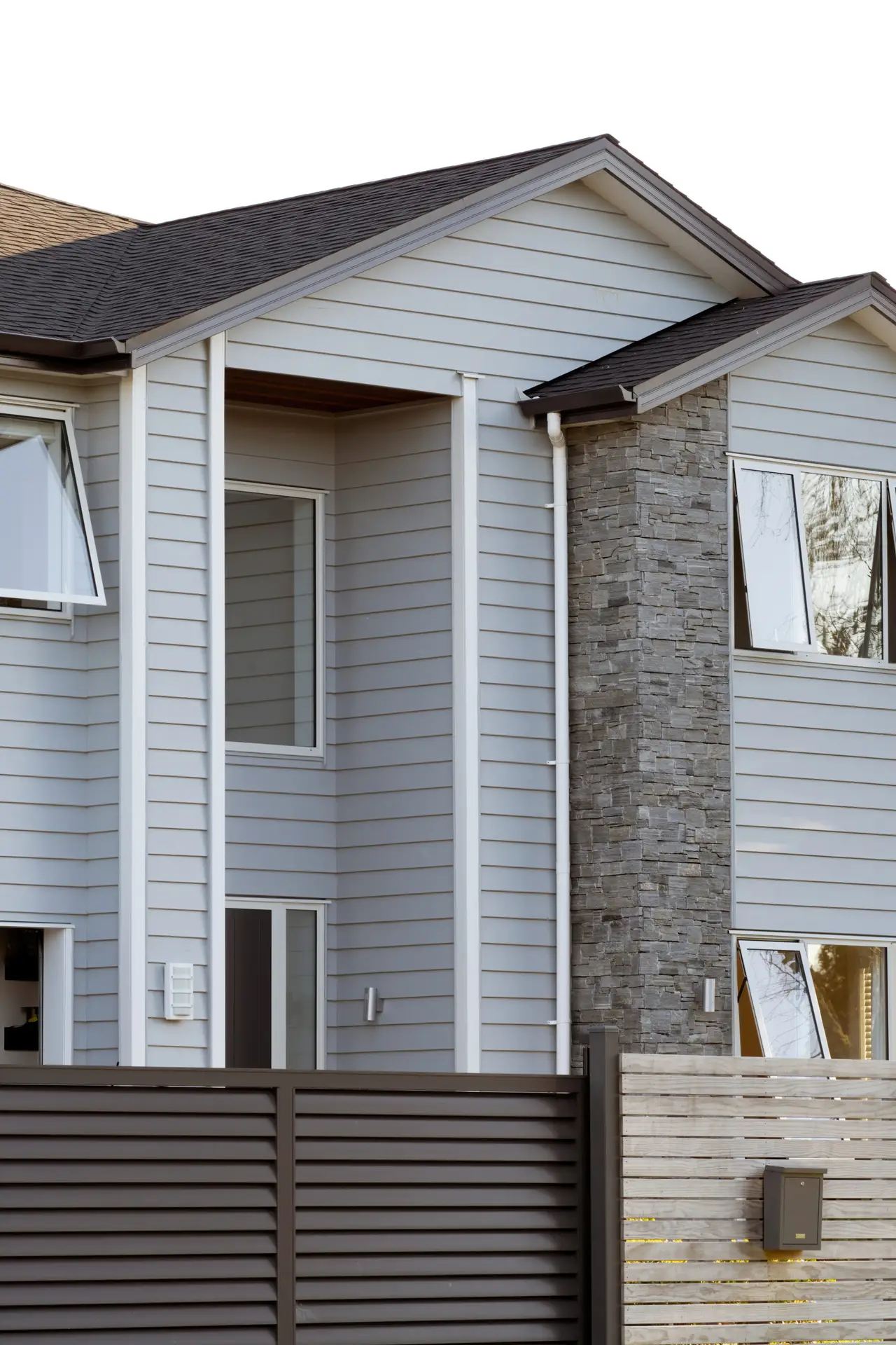 a house with siding